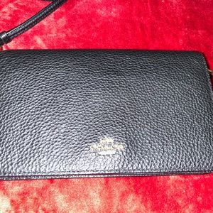 Coach Anna Foldover Clutch Crossbody NWT